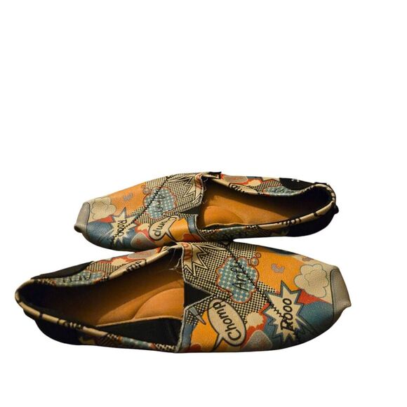 Bobs For Dogs Skechers Size 10 Dog Lover Flats Loafers Memory Foam Artsy - Picture 8 of 9